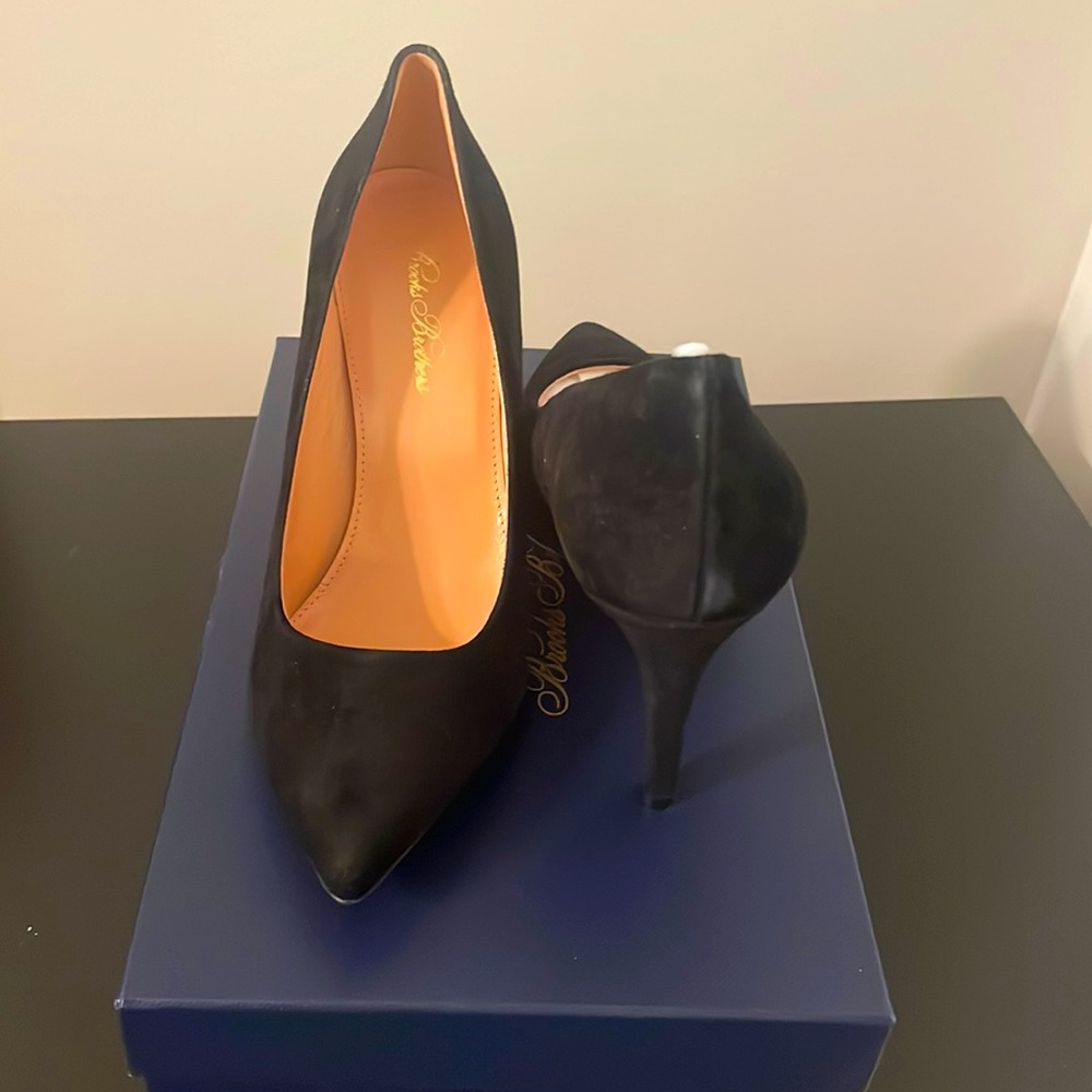 Timeless Suede Tall Pump by Brooks Brother!